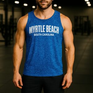 Banana Boat Men's UPF 50+ Printed Performance Tank Top