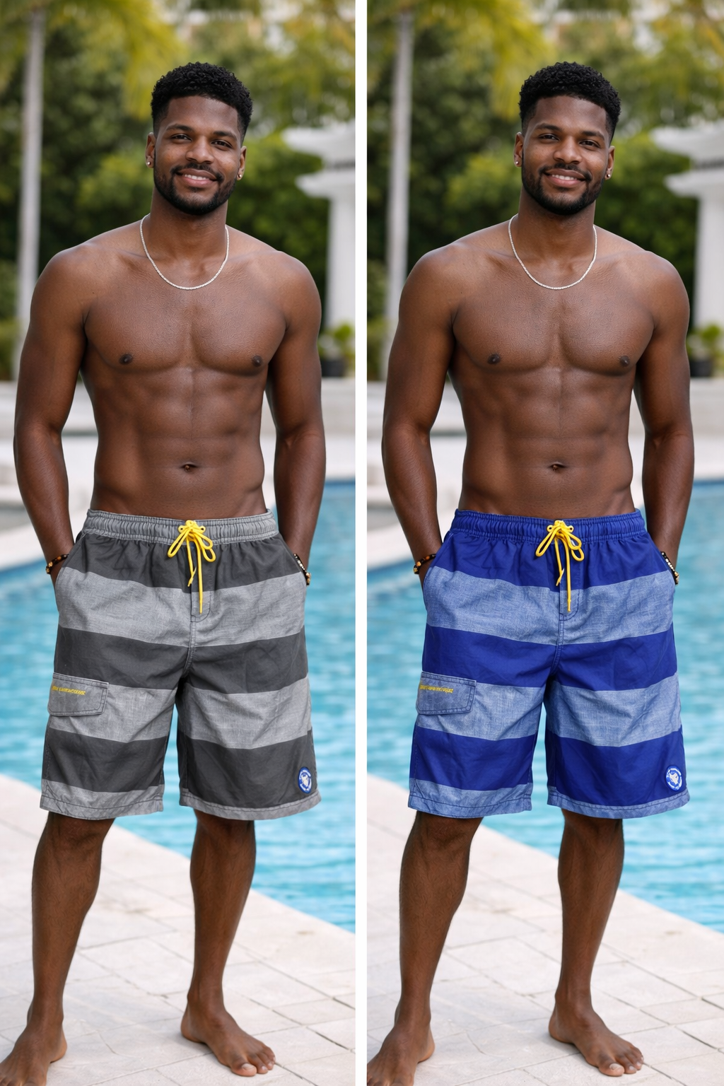 Banana Boat UPF 50+ Four Way Stretch Performance Quick Dry Swim Trunks - Image 7