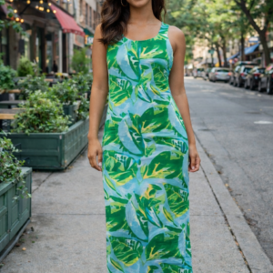 Banana Boat UPF50+ Printed Maxi Dress With Split