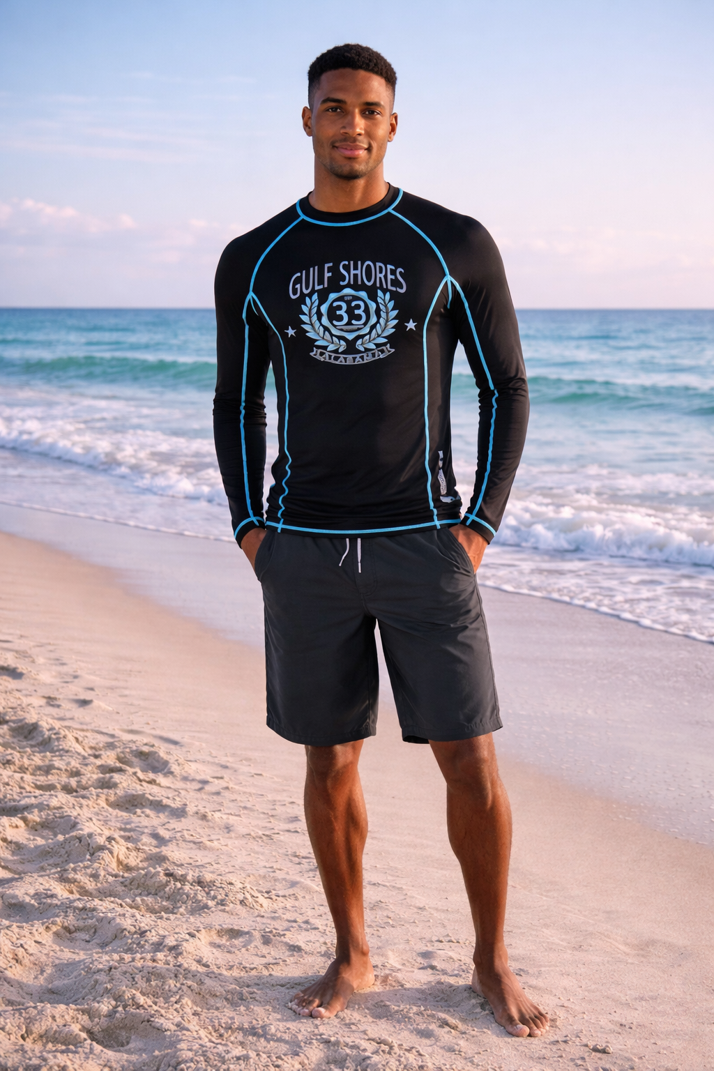Banana Boat Men's UPF 50+ Long Sleeve Rash Guard