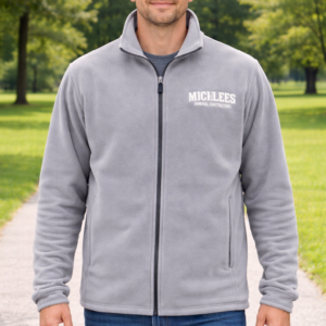 Banana Boat Men's UPF50+ Fleece Full Zip Pollar Jacket