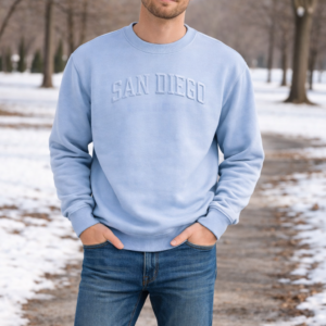 Basix of America Crew Neck Nantucket Pullover Sweatshirt
