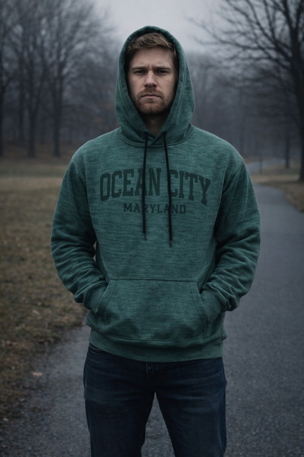 Basix of America Men's Performance Pullover Hooded Space Fabrics - Image 5