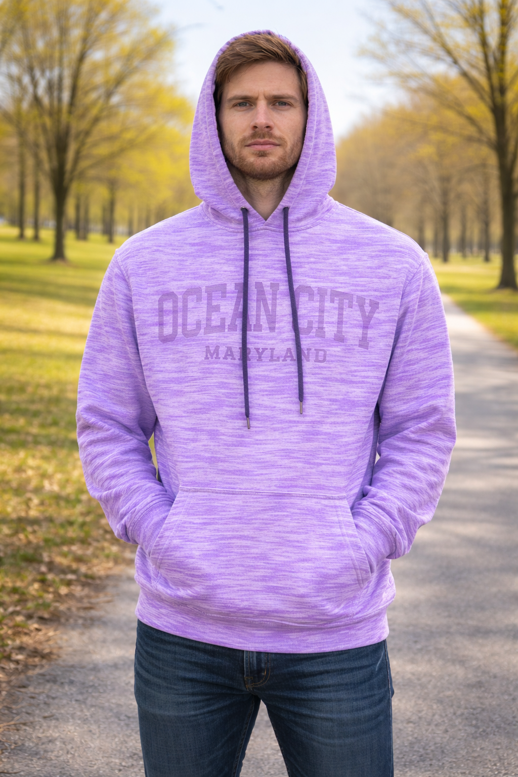 Basix of America Men's Performance Pullover Hooded Space Fabrics - Image 7