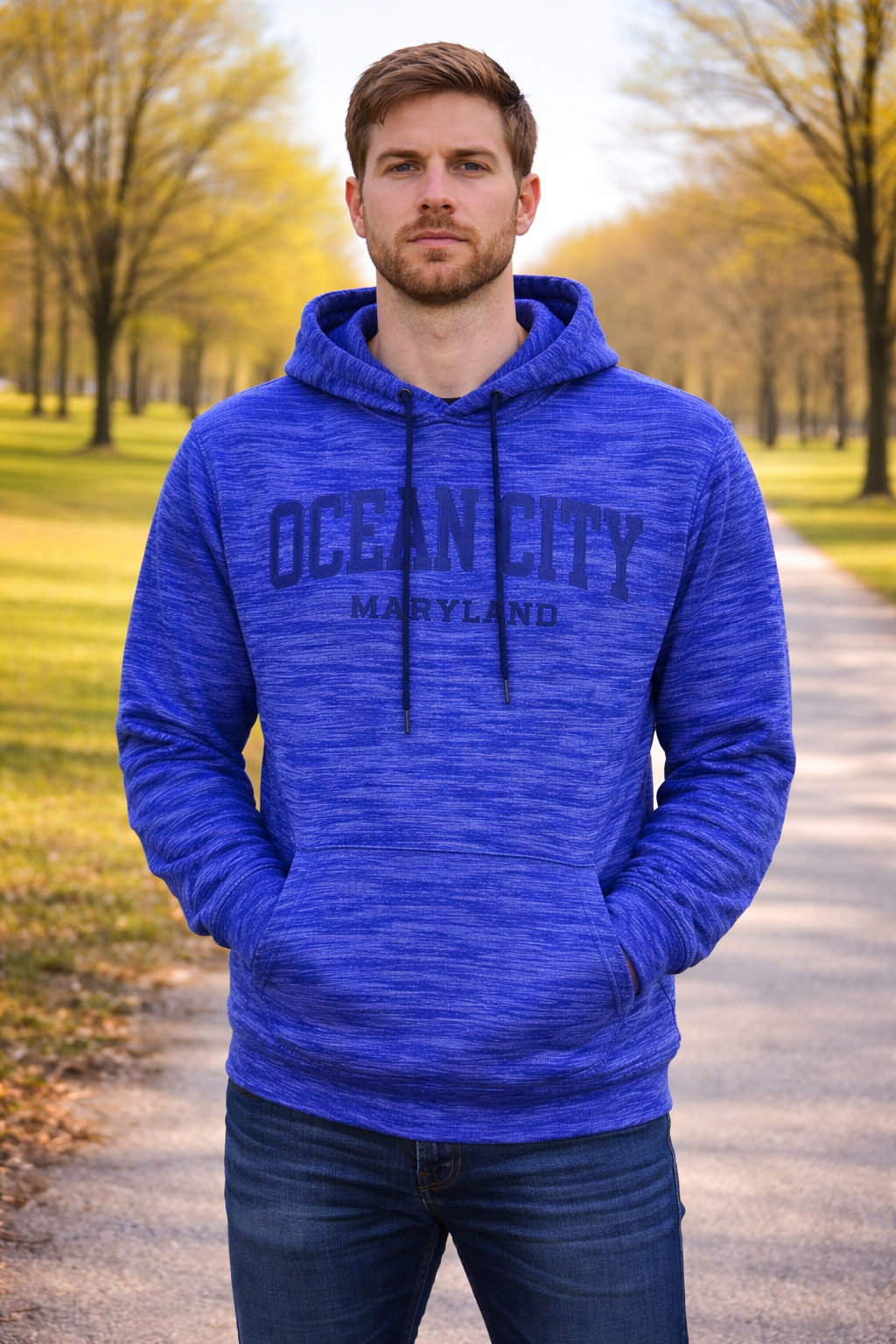 Basix of America Men's Performance Pullover Hooded Space Fabrics - Image 9