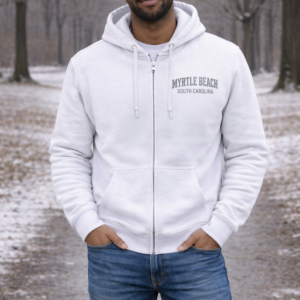 Basix of America Soft Multon Full Zipper Hooded Sweatshirt